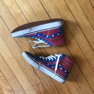 American flag vans